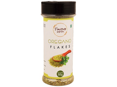 Flavour Drum Oregano Flakes - High In Antioxidants, Reduces Inflammation, 50 g