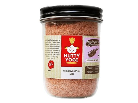 Nutty Yogi Himalayan Pink Salt, 500 g