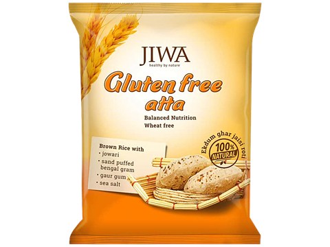 Jiwa Gluten Free Multigrain Flour/Atta - Natural, Wheat Free, 1 kg