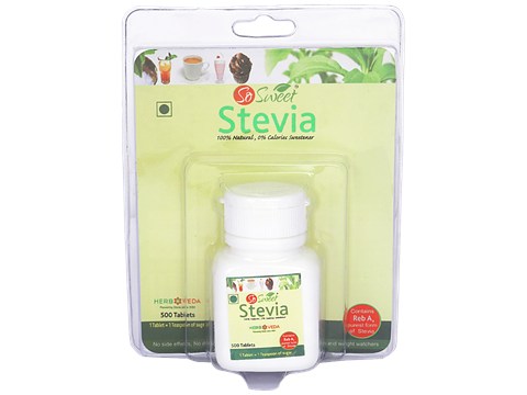 So Sweet Stevia Tablets, 500 pcs
