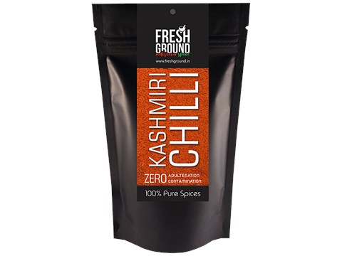 Fresh Ground Kashmiri Chilli Powder, 100 g