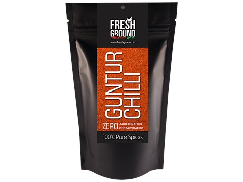 Fresh Ground Guntur Chilli Powder, 50 g