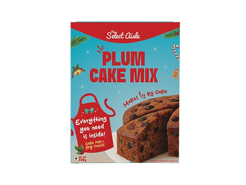 The Select Aisle Plum Cake Mix, 330 g
