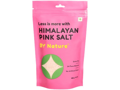 By Nature Himalayan Pink Salt, 400 g