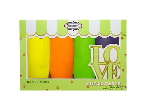 Confect Sugar Paste - Fondant Love, For Baking, 300 g