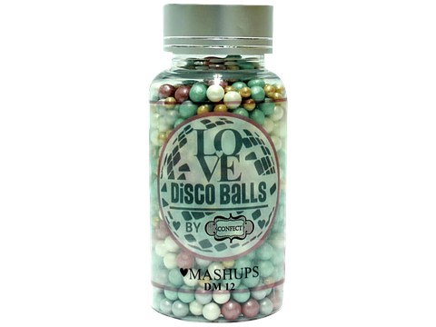 Confect Love Rainbow Disco Ball Mashup DM 12 - For Baking, 120 g