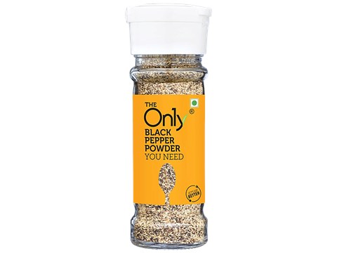 On1y Black Pepper Powder - No Added Colours & Preservatives, 50 g
