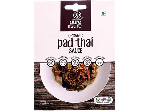 Phalada Pure & Sure Organic Pad Thai Sauce - Authentic, Fresh, No Preservatives, 50 g