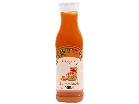 Puramate Butterscotch Crush For Perfect Drink - Vegetarian, 750 ml