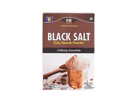 FR Products Black Salt - Culinary Essentials, 100 g
