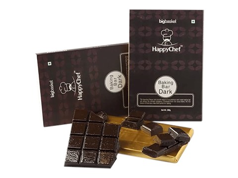 HappyChef Dark Baking Bar, 200 g