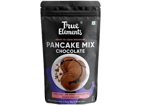 True Elements Chocolate Pancake Mix - Ready To Cook Breakfast, 50 g