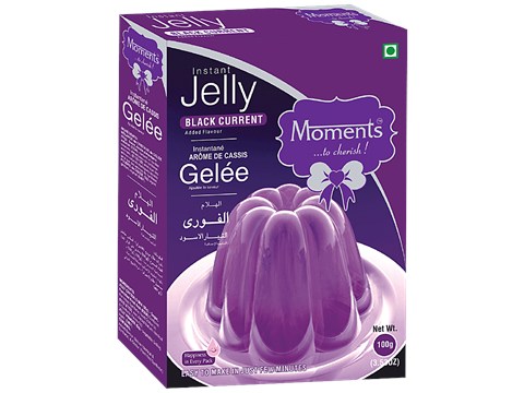 Moments Jelly Crystal - Black Current, 100 g