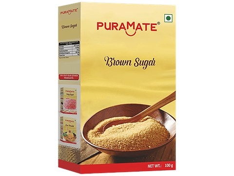 Puramate Brown Sugar, 100 g