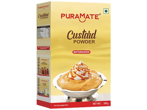 Puramate Custard Powder- Butterscotch, 100 g