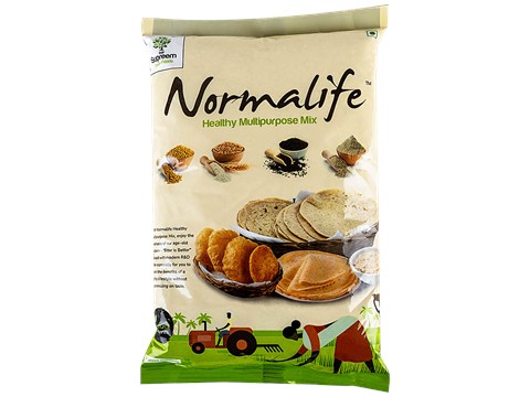 Supreem Super Foods Normalife - Multipurpose Flour Mix, Wheat, Fenugreek & Black Seeds, 1 kg