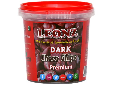 Leonz Dark Chochips, 100 g