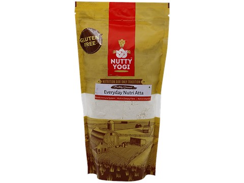 Nutty Yogi Everyday Nutri Flour - Gluten Free, 500 g