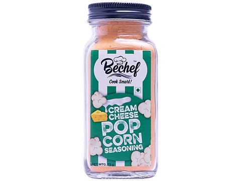 Bechef Cream Cheese Popcorn Seasoning Mix - Enhance Taste & Flavour, 75 g