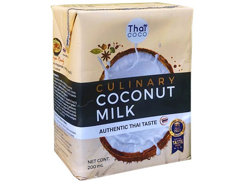 Thai Coco Culinary Coconut Milk, 200 ml