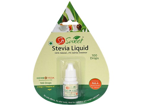 So Sweet Stevia Liquid, 2 ml