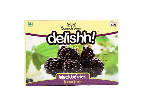 Delishh Blackberries - Frozen Fresh, 200 g