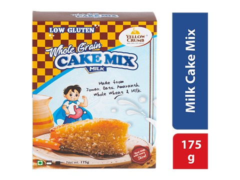 Yellow Crumb Cake Mix- Whole Grain, Instant, 175 g