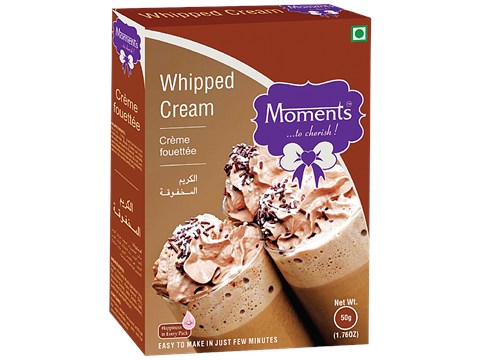 Moments Whipped Cream, 50 g