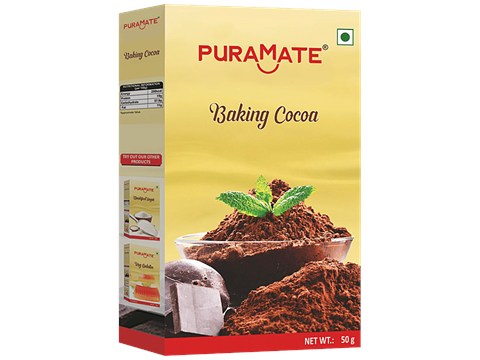 Puramate Baking Cocoa, 50 g