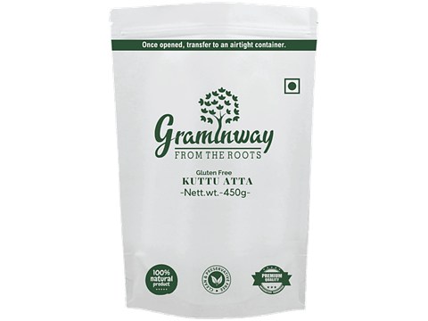 Graminway Gluten Free Kuttu Atta/Buckwheat Flour, 450 g