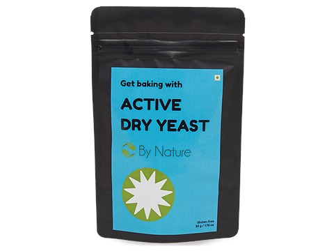 By Nature Active Dry Yeast, 50 g