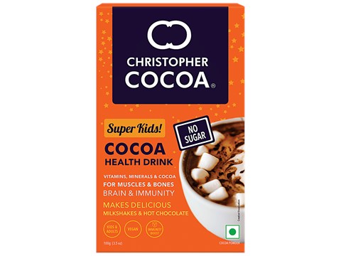 Christopher Cocoa Super Kids Cocoa Powder Nutrition Drink, 100 g