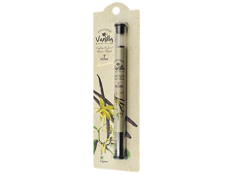 Goodness Natural Vanilla Pods, 5 g