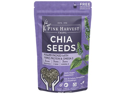 Pink Harvest Farms Chia Seeds - Big, 350 g
