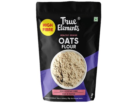 True Elements Oats Flour, 1 kg