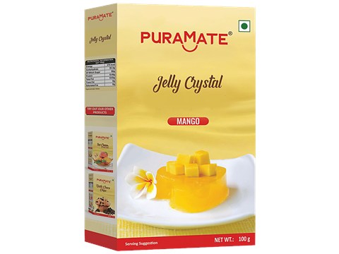 Puramate Jelly Crystal - Mango, 100 g