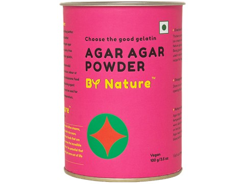 By Nature Agar Agar Vegetarian Gelatin, 100 g