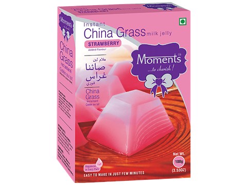 Moments Instant China Grass - Strawberry, 100 g