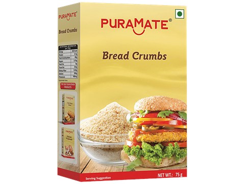 Puramate Bread Crumbs, 75 g