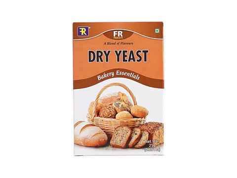 FR Products Dry Yeast - Bakery Essentials, 25 g