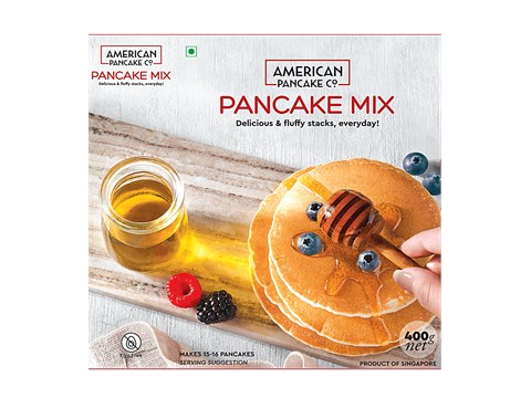 American Pancake Co. Pancake Mix - Delicious & Fluffy, Egg Free, 400 g