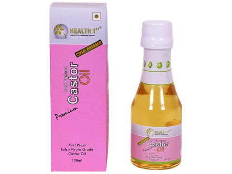 Health 1st Castor Oil - Cold Pressed, 100 ml