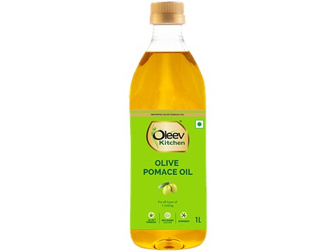 Oleev Kitchen Olive Pomace Oil, 1 L