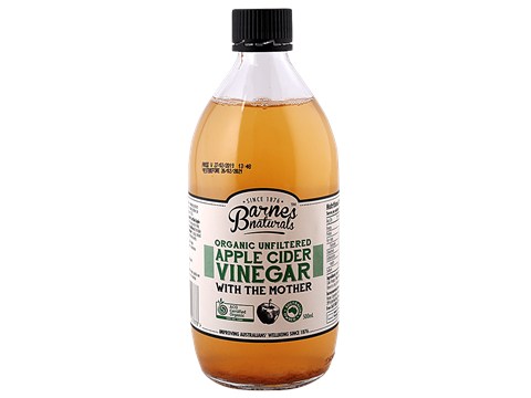 Barnes Naturals Apple Cider Vinegar with Mother, 500 ml