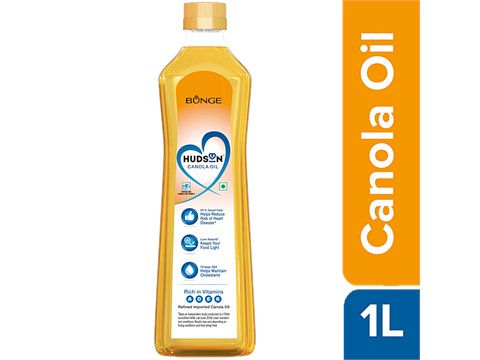 Hudson Canola Oil, 1 L