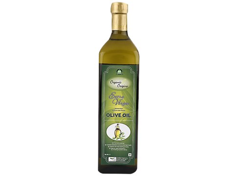 ORGANIC ORIGINS Premium Cold-Pressed Extra Virgin Olive Oil, 1 L