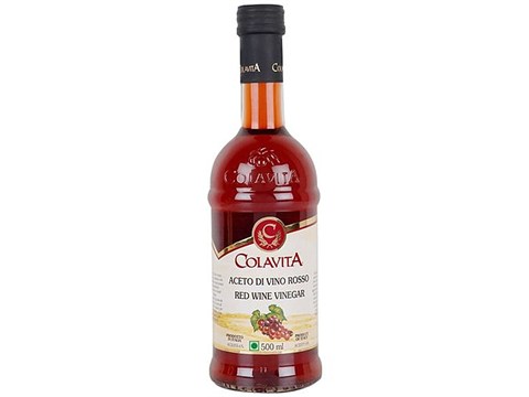 Colavita Red Wine Vinegar - Product of Italy, 500 ml