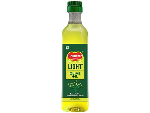 Del Monte Extra Light Olive Oil - Rich In Antioxidants, Cholesterol & Trans Fat-Free, 500 ml
