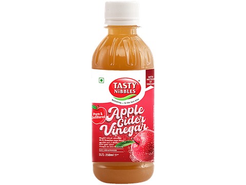 Tasty Nibbles Apple Cider Vinegar - Pure & Unfiltered, 250 ml