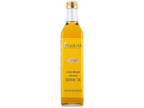 Praakritik Organic Cold Pressed Sesame Oil, 500 ml